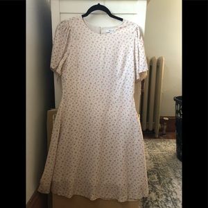 Madewell Tie Sleeve Dress-Dutch Dandelion